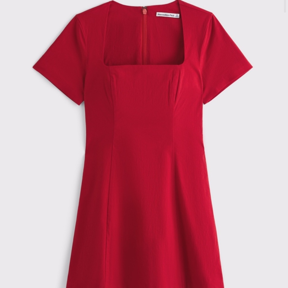 Abercrombie & Fitch Short- Sleeve Stretch Mini Dress